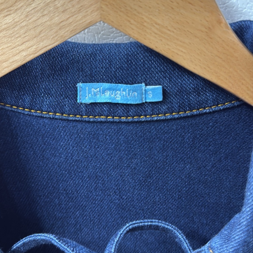 J. Mclaughlin Denim Dress Size Small - image 2